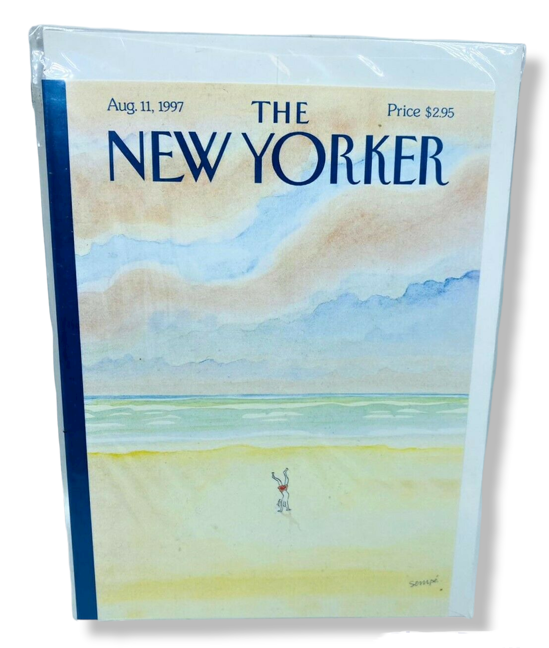 LOT OF 3 The New Yorker - Aug. 11,1997 - By Jean-Jacques Sempe - Greetin... - $8.88