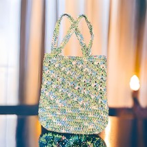 Artisan handcrafted crochet market bag - £32.07 GBP