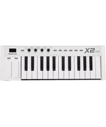 Midiplus X2 Mini Keyboard Controller 3&#39;, White - $94.99