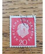 Germany Stamp Heuss 20pf Used 795 - $1.36 CAD