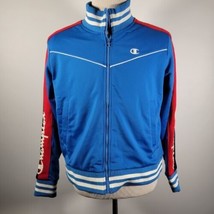 Champion Womens Track Jacket Size XXL Tricot Life Warm Up Retro Logo Jacket - £13.32 GBP