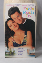 Fools Rush In (VHS, 1997) Matthew Perry Salma Hayek Retro 90s - £5.31 GBP