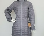 THE NORTH FACE WOMEN ECO THERMOBALL 2 PARKA COAT Grey Heather size XS, S - $129.88