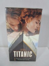 Titanic VHS 1997 2-Tape Set New Factory Sealed Leonardo DiCaprio Kate Wi... - £7.76 GBP