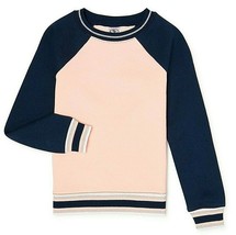 Athletic Works Girls Fleece Sweatshirt Size X-SMALL (4-5) Peach Sorbet New - £9.96 GBP