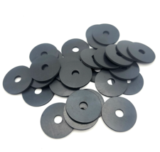 1/4&quot; ID Rubber Fender Washers 1&quot; OD  1/16&quot; Thick Spacer Seals 1/4 x 1 x ... - $20.47 CAD+