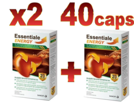 2 PACK Essentiale Energy, Essentiale Energy 20 capsules - £31.62 GBP