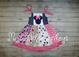 NEW Boutique Minnie Mouse Girls Sleeveless Twirl Dress  - $6.99+