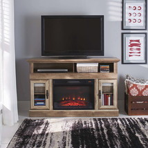 Better Homes & Gardens Crossmill Fireplace Media Console For Tvs Up To 60", Weat - £233.96 GBP