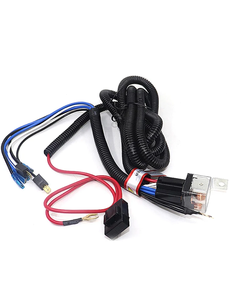 Waterproof Auto Horn 12V Car Horn Loud Dual-Tone Electric Snail Horn Kit with Re - £42.55 GBP