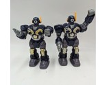 (2)Cybotronix Walking  7&quot; Robot Mars Motorized Attack Robo Squad *one br... - $19.79