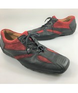 Gabor Jollys 6 US 37EU Red Black Suede Leather Oxford Driving Shoes - £22.29 GBP