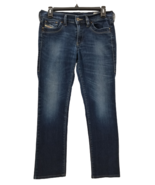 Diesel Jeans Blue Denim Ronhoir  0068S Bootcut Straight Stretch Womens 2... - £20.50 GBP