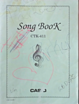 Casio Song Music Book for the CTK-411 and CTK-431 Keyboard, 85 Songs on ... - $364.34 MXN