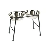 Caldex Double Feeder High Stand with Dishes, 300 mm/ 1600 ml  - €42,06 EUR