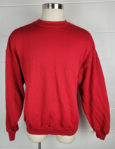 Vtg NWT Jerzees Blank Red Sweatshirt 50/50 USA - £23.53 GBP