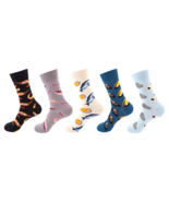 Anysox 5 Pairs One Size 5-11 Mixed Color Set Christmas Socks Sea Animals... - $29.90