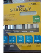 STANLEY Brad Nails, Heavy-Duty Staple and Brad Assortment, 2500-Pack, 18... - $15.44 CAD