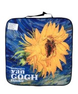 Immersive Van Gogh Exhibit Sunflower Stadium Seat Cushion 13&quot; x 13&quot; Los ... - $14.27