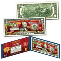 2019 Cny Lunar Chinese New Year Of The Pig Polychromatic 8 Pigs $2 U.S Bill Blue - £10.43 GBP