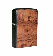 Brizard and Co. - Zippo Lighter - Bubinga and Black Leather - £118.52 GBP