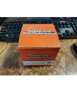 Rare Vintage Simpson Model 72D84865B06 DC Milliamperes Meter - $940.64 MXN