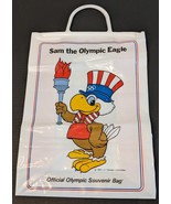 Vintage  1984 Los Angeles Olympics Sam Eagle Plastic Souvenir Bag - $20.55 CAD