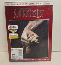 Schindler&#39;s List (DVD, 1993) 20th Anniversary Edition, Brand New - £11.34 GBP