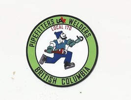 UA Local 170 PIPEFITTERS WELDERS VANCOUVER BC Canada JOHNNY CANUCK STICK... - $4.00