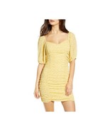 All In Favor Yellow Floral Ruched Dress SZ XL  NEW - €76,28 EUR All In Favor Yellow Floral Ruched Dress SZ XL  NEW - €76,28 EUR