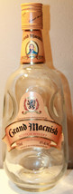 Grand Macnish Scotch Whisky Dimpled Empty Bottle 750ml Scotland 10&quot; Tall - $40.37