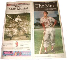 1.20.2013 St Louis POST-DISPATCH Newspaper Stan Musial Commemorative 4 Sections - £15.72 GBP