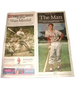1.20.2013 St Louis POST-DISPATCH Newspaper Stan Musial Commemorative 4 S... - $379.94 MXN