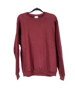 Wilson VTG Sweatshirt M Mens Crewneck Red Cotton Blend Classic Long Spec... - £18.53 GBP