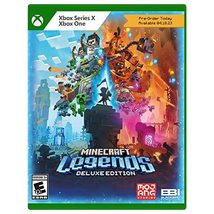 Minecraft Legends  Deluxe Edition  Xbox Series X, Xbox One [video game] - £52.61 GBP