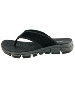 210062/BLK, RIDGEWELL-SARGO, Skechers Relaxed Fit, Memory Foam, Thong Sa... - $909.64 MXN
