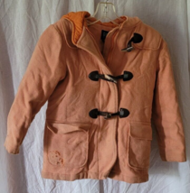 Gap Kids Size Medium (7-8) Winter Coat Lined Warm Peach Zipper - £14.41 GBP