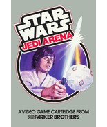 Star Wars 24 x 36 Atari Parker Bros 1982 &quot;JEDI ARENA&quot; Video Game Promo P... - £35.97 GBP