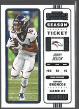 2022 Panini Contenders Jerry Jeudy #33 Denver Broncos - £1.58 GBP