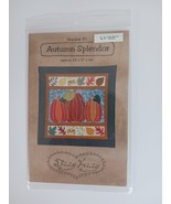 PUMPKINS, AUTUMN SPLENDOR, Craft Pattern, Wall Hanging, Fall Decor, Appl... - $107.10 MXN