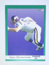 Gary Zimmerman Minnesota Vikings 1991 Fleer #290 NFL Football Card - £0.77 GBP