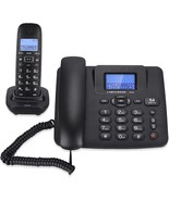 W128 2.4Ghz Intelligent Digital Telephone Landline Support Call, Black - $91.99