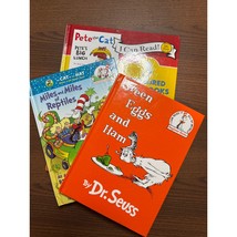 3 book bundle Pete the Cat 3-in-1 Green eggs and Miles of Reptiles - $273.45 MXN