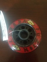(Red+BLACK) - Fuzion Spoke SC 76MM Scarlet  Pro Scooter Wheel with Abec - $223.52 MXN