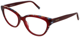 MISSONI MIS-0091-0SR8-52 Eyeglasses Eye Glasses 0SR8 BURGUNDY Authentic ... - $98.00