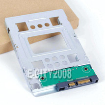 2.5&quot; Ssd Sas To 3.5&quot; Sata Hard Disk Drive Hdd Caddy Tray Hot Swap Plug 654540 - £18.87 GBP