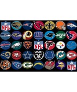 NFL Team Logos 24x36 inch rolled wall poster - £11.68 GBP