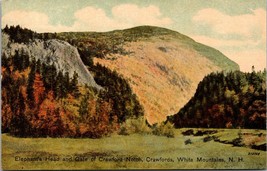 Elephant Head and Gate Crawford Notch New Hampshire NH UNP DB Postcard L4 - £4.89 GBP