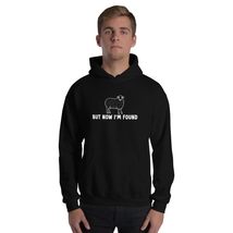 But Now I&#39;m Found Christian Faith Unisex Hoodie Black - £28.62 GBP+