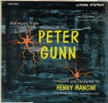 Peter Gunn Tv Series Mancini Lp Vinyl &quot;Living&quot; Stereo Record Album LSP-1956 Rca - £15.97 GBP